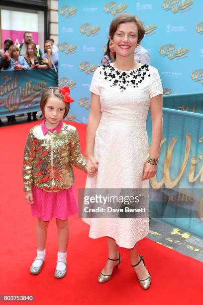 Camilla Rutherford attends the press night performance of "The Wind In The Willows" at the London Palladium on June 29, 2017 in London, England.
