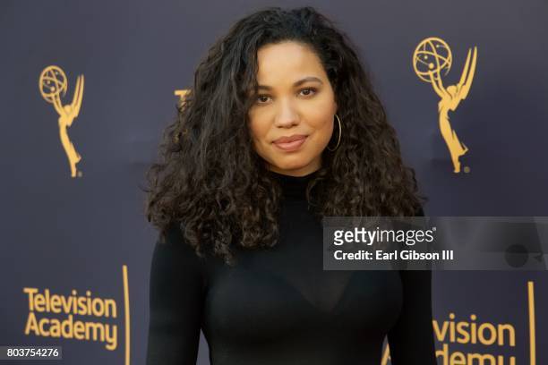 Actress Jurness Smollett-Bell attends the Television Academy Host Words + Music at Wolf Theatre on June 29, 2017 in North Hollywood, California.