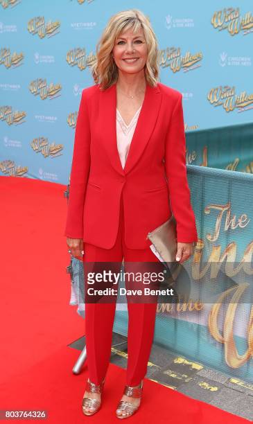 Glynis Barber attends the press night performance of "The Wind In The Willows" at the London Palladium on June 29, 2017 in London, England.