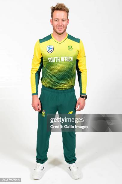 David Miller of the Proteas during the Proteas portrait shoot on May 13, 2017 in Johannesburg, South Africa.