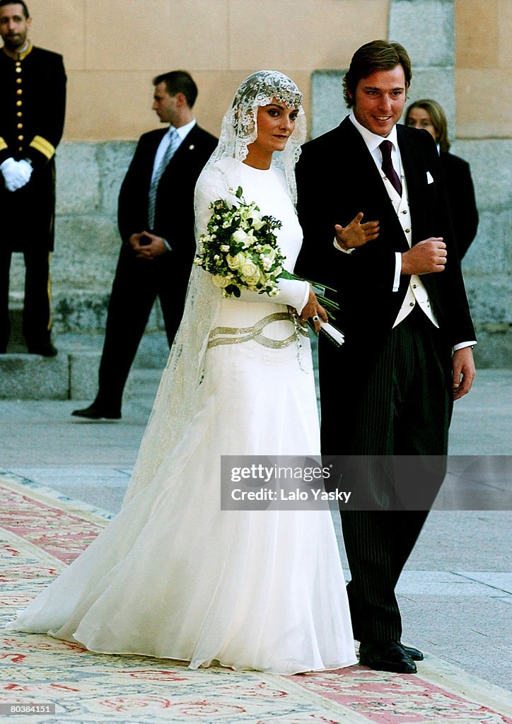 Spanish Royal Wedding of Beltran Gomez Acebo and Laura Ponte