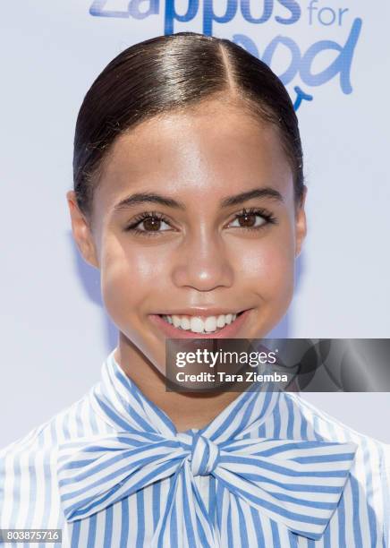 Actress Asia Monet Ray attends 2nd Annual World Dog Day at Vanderpump Dogs on June 25, 2017 in Los Angeles, California.