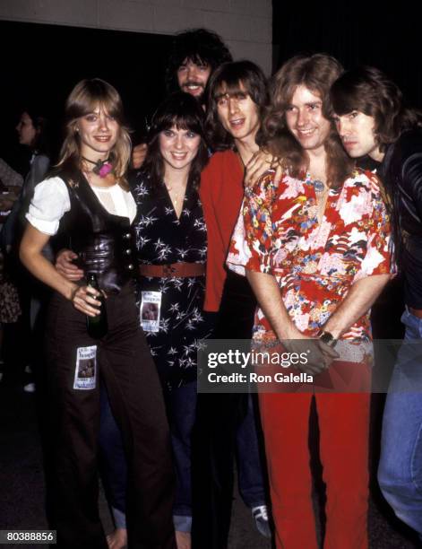 Nancy Wilson, Ann Wilson, Roger Fisher and members of of Heart