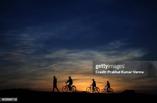 india-dailylife - allahabad stockfoto's en -beelden