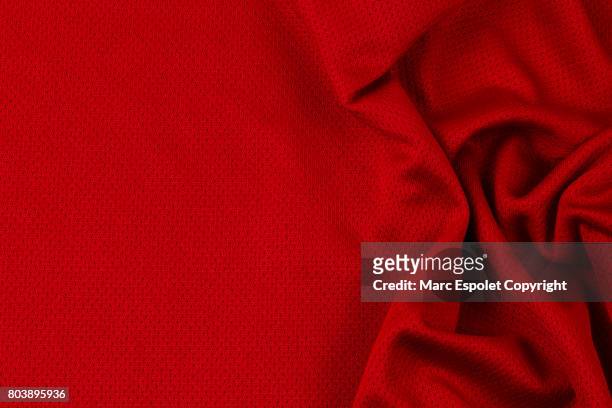 red fabric - suede fabric stock pictures, royalty-free photos & images