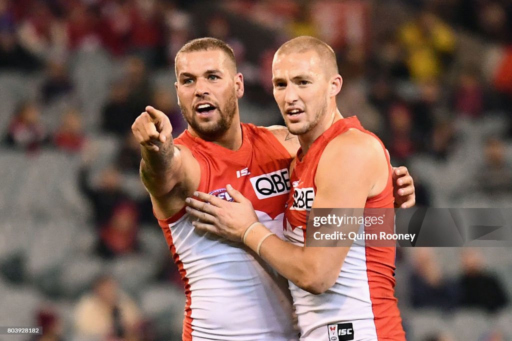 AFL Rd 15 - Melbourne v Sydney