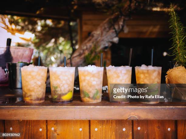 mojitos - rum stock pictures, royalty-free photos & images