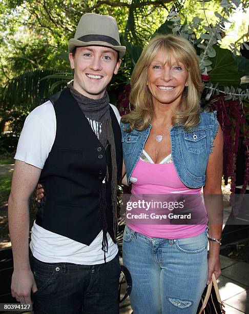 Judges from the TV Show "So You think You Can Dance " Matt Lee and Bonnie Lythgoe attends the launch party for the David Jones Autumn Race wear range...