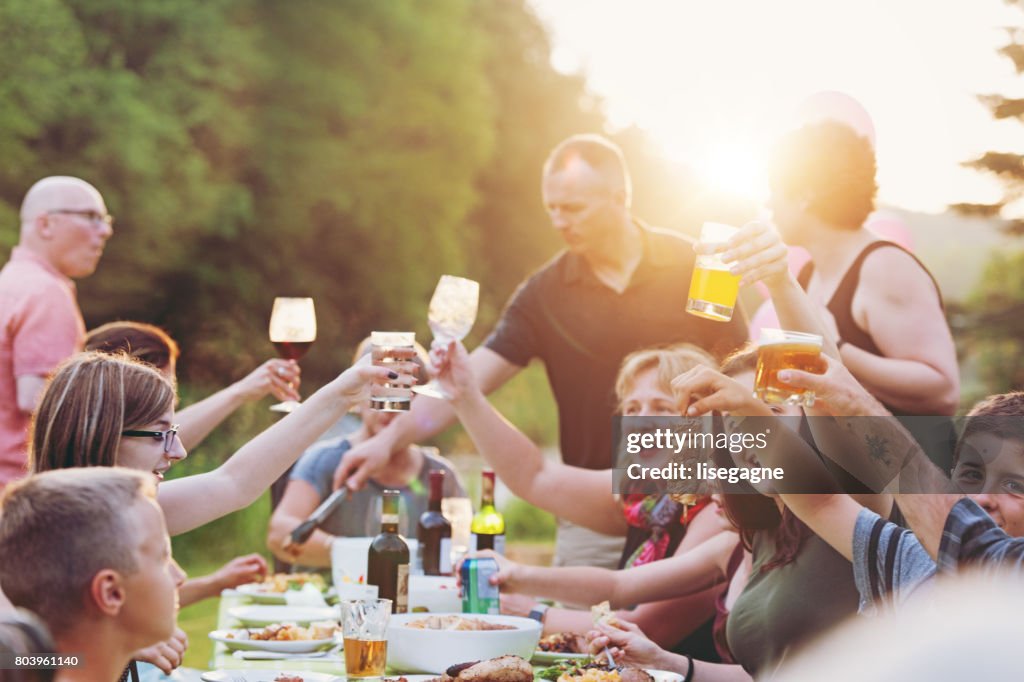 Familien-Abendessen