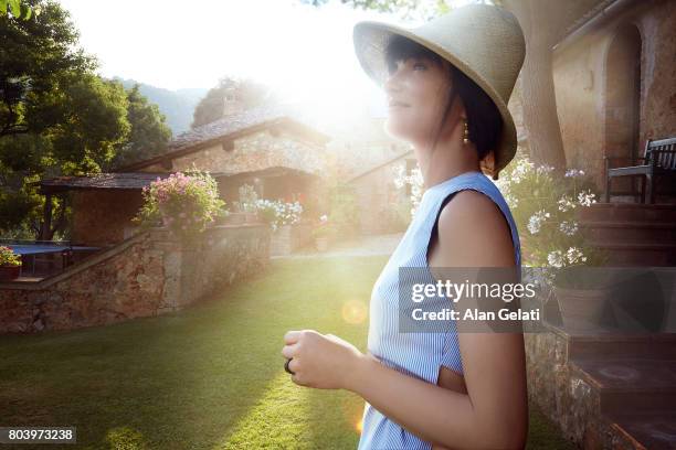 Fashion designer Rosetta Getty is photographed for Vanity Fair on June 17 Italy.