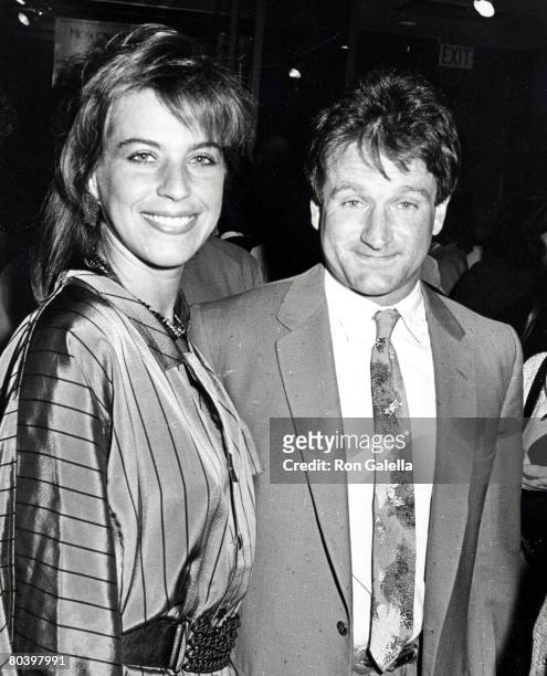 Robin Williams and Wife Valerie Williams
