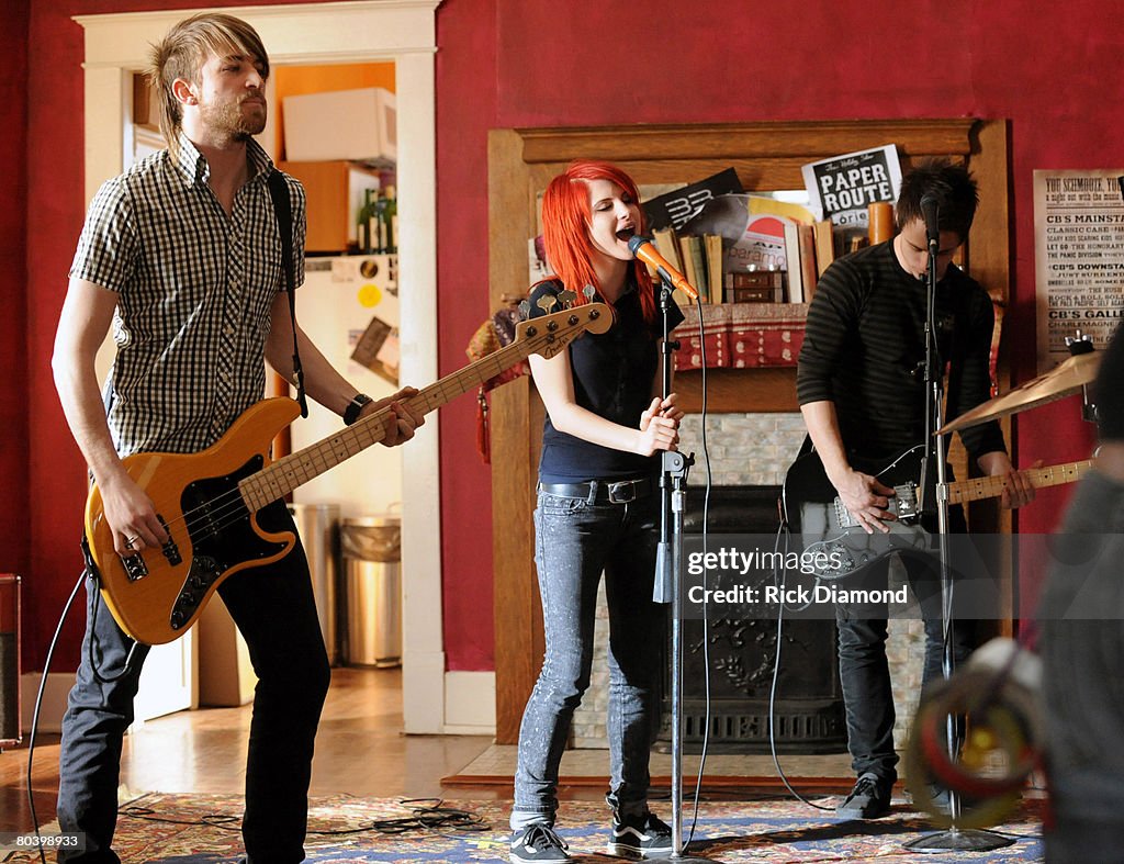 Paramore Video Shoot For "Thats What You Get"