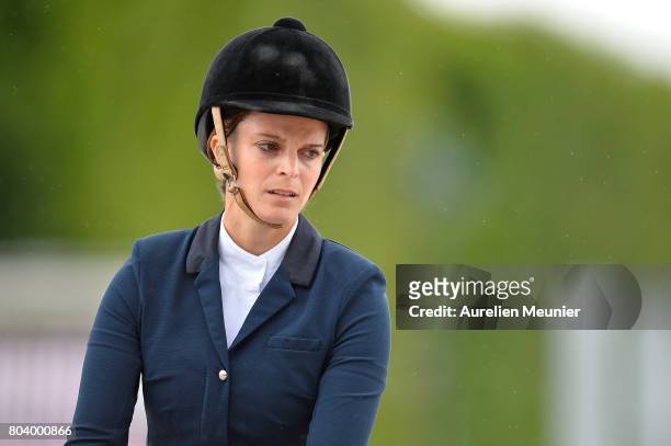 Athina Onassis of Greece and Rackham Jo compete on day 1 in the 4th Longines Paris Eiffel Jumping competiton on June 30, 2017 in Paris, France.