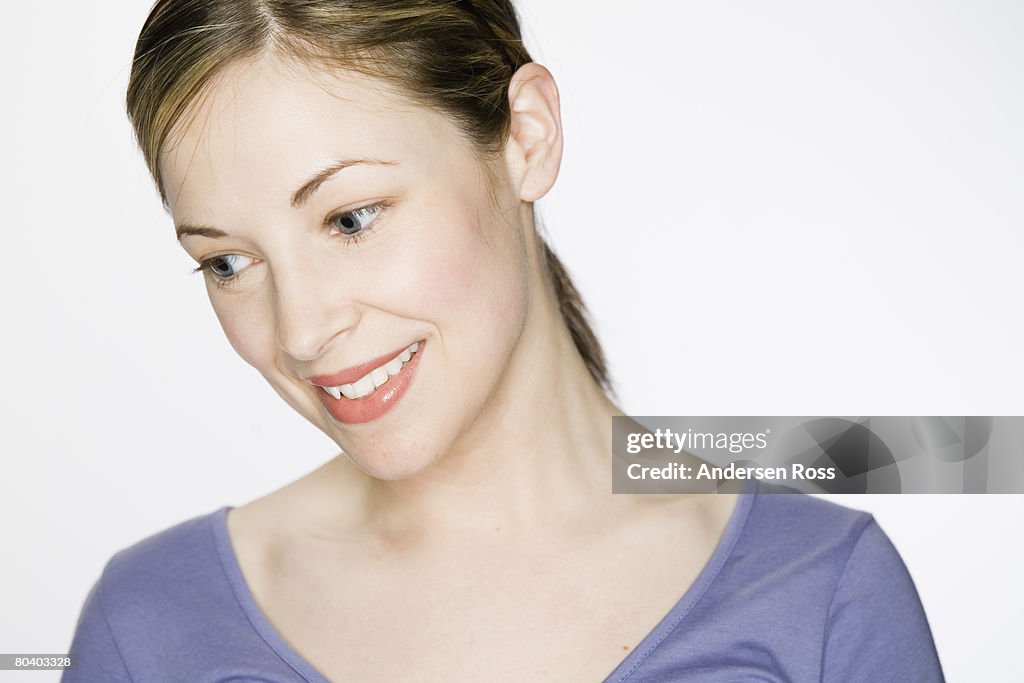 Portrait of smiling woman