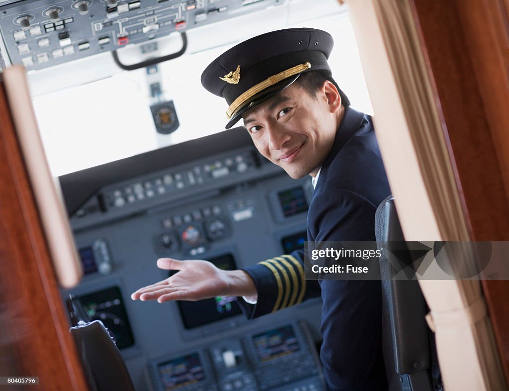 Pilot Gesturing in Cockpit