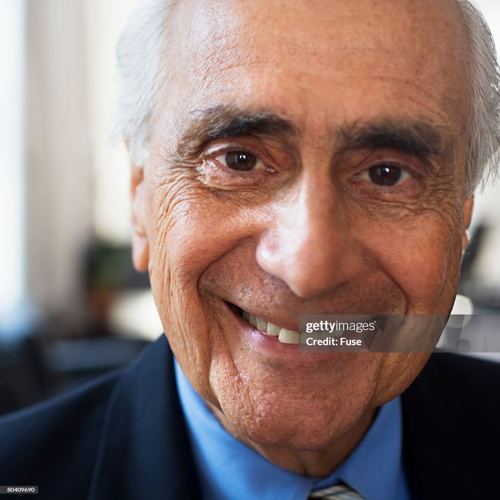 Businessman Smiling