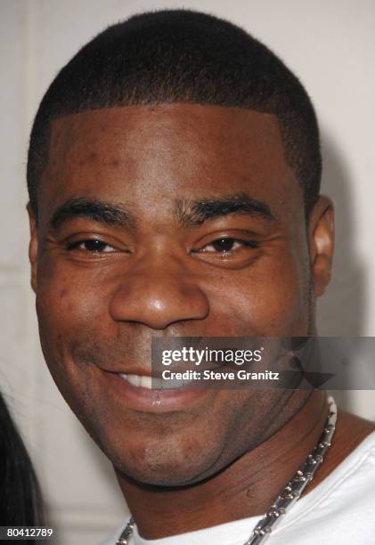 Tracy Morgan arrives at the Premiere Of Dimension Film's Superhero Movie on March 27, 2008 at the Mann Festival Westwood in Westwood, California