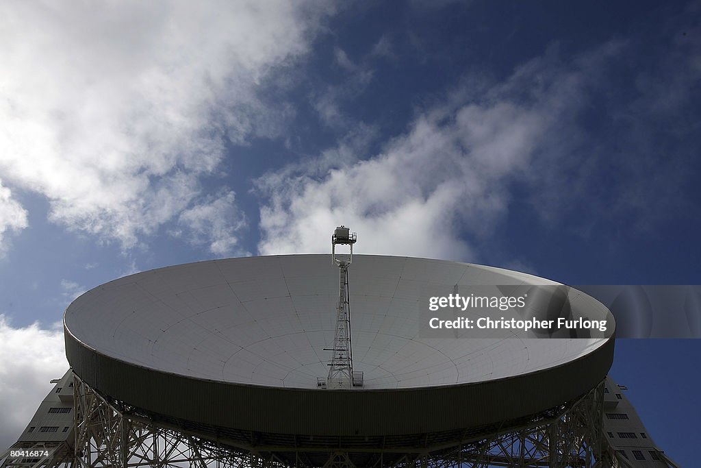 George Osborne Visits Jodrell Bank Which Faces Potential Closure