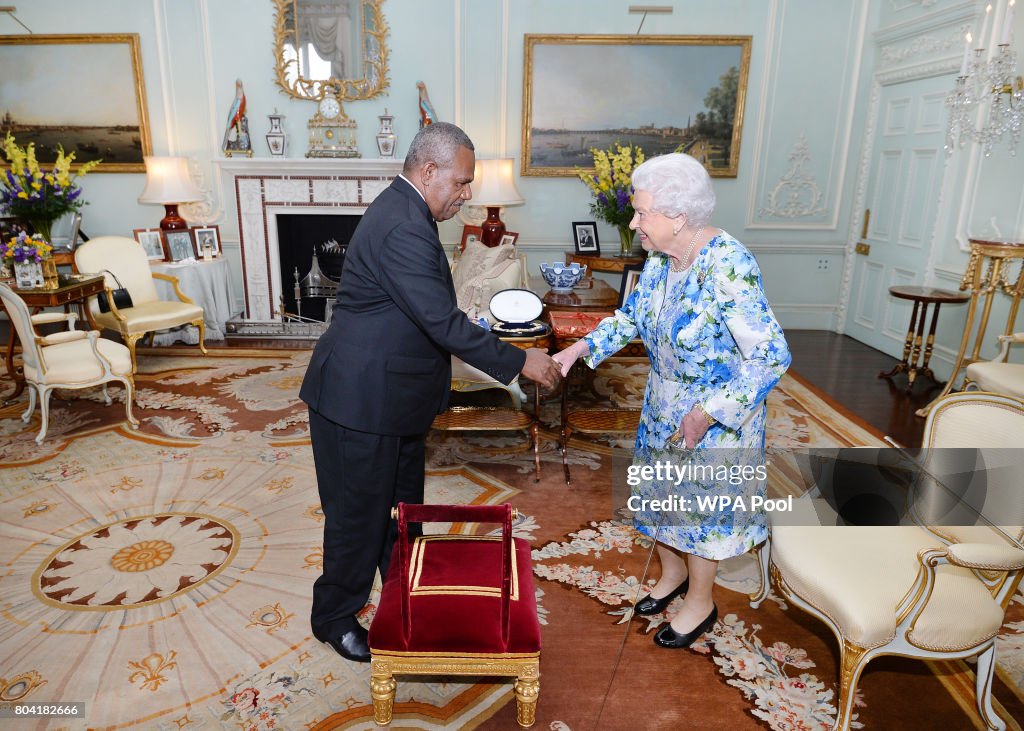 Audience at Buckingham Palace