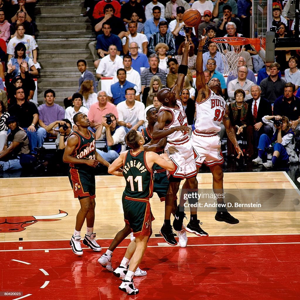 1996 NBA Finals Game 6: Seattle SuperSonics vs. Chicago Bulls