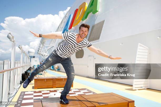 Thore Schoelermann during the AIDA Cruise Ship Launching Ceremony on June 30, 2017 in Palma de Mallorca, Spain.