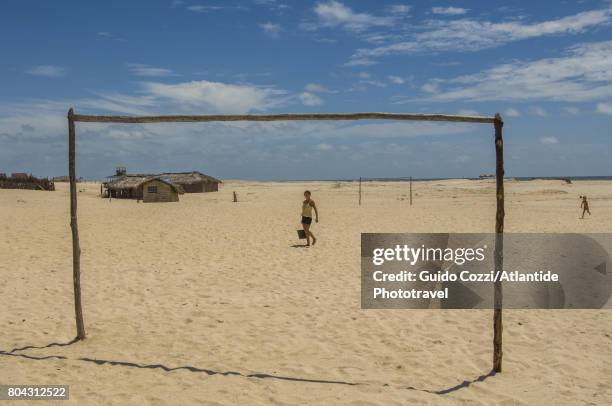 cabure village at lencois maranheinses national park - cabure stock pictures, royalty-free photos & images