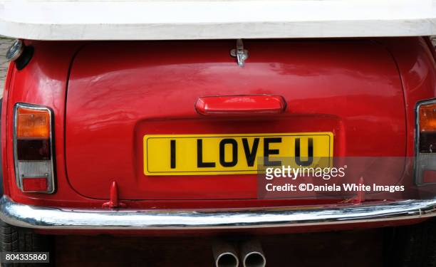 love message - car love stock pictures, royalty-free photos & images