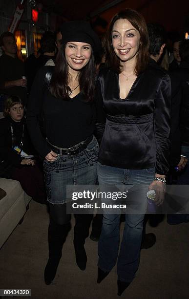 Fran Drescher and Illeana Douglas