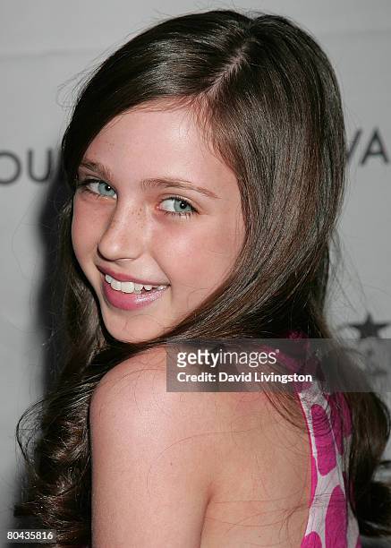 Actress Ryan Newman attends the 29th annual Young Artist Awards ceremony at the Sportsmen's Lodge on March 30, 2008 in Studio City, California.