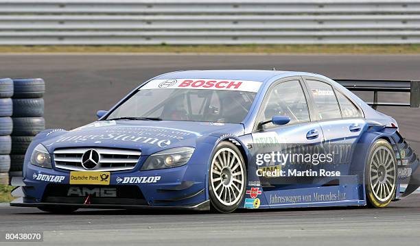 Ralf Schumacher of Germany and AMG Mercedes in action during the DTM testing at the Motopark Oschersleben on March 31, 2007 in Oschersleben, Germany.