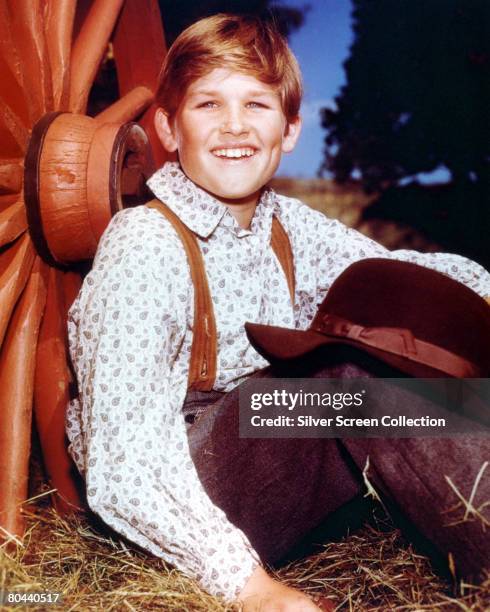 American child star Kurt Russell plays the title character in the television series 'The Travels of Jaimie McPheeters', circa 1963.