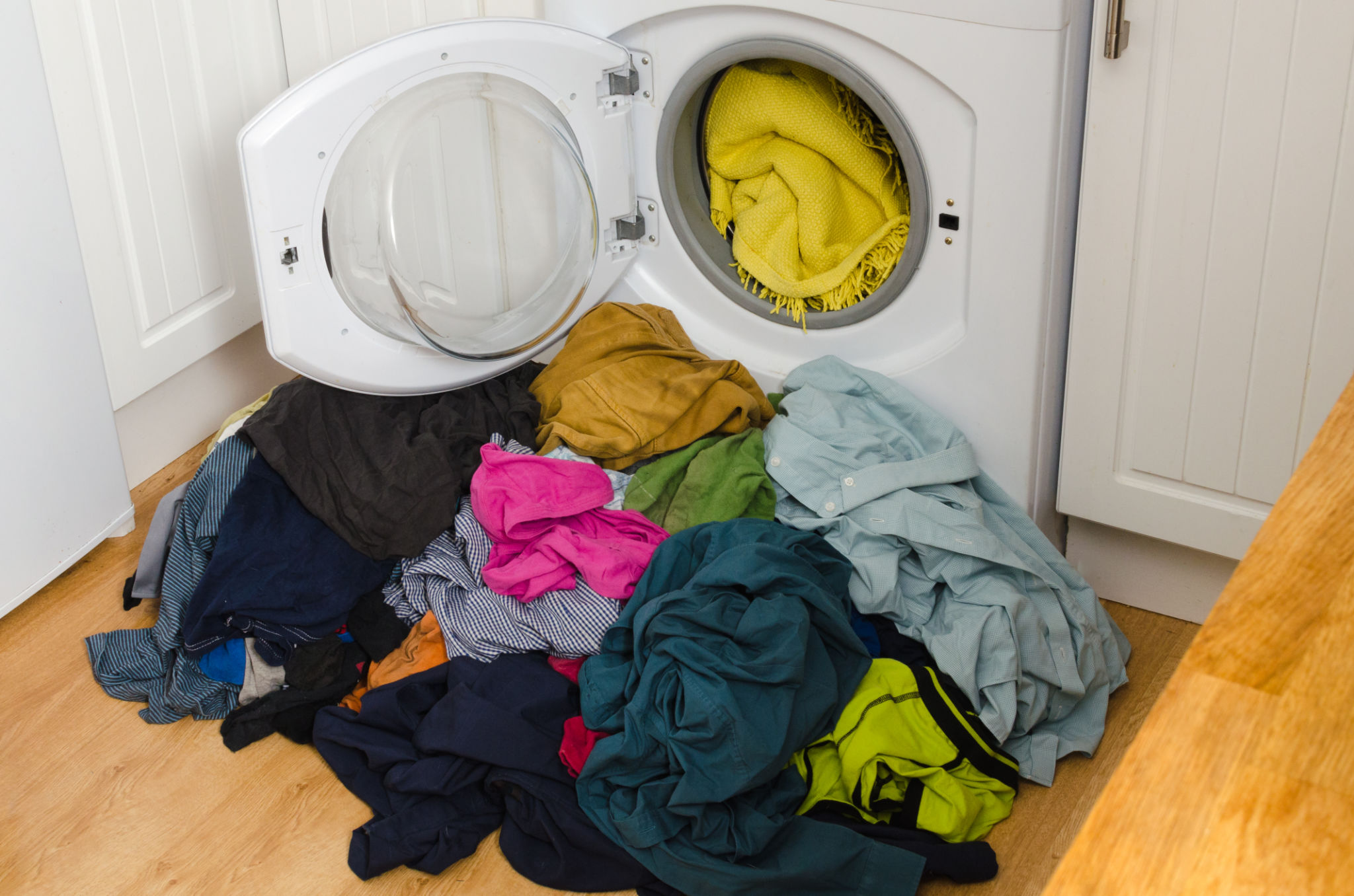 washing machine overload