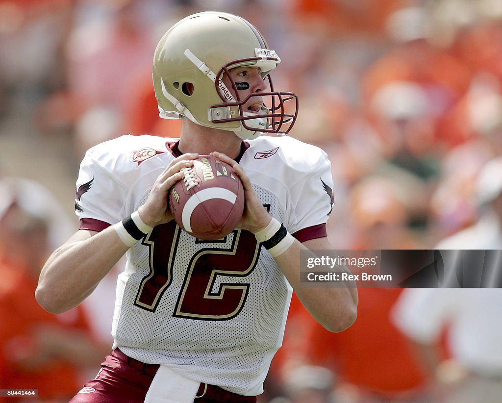 NCAA Football - Boston College vs Clemson - September 24, 2005