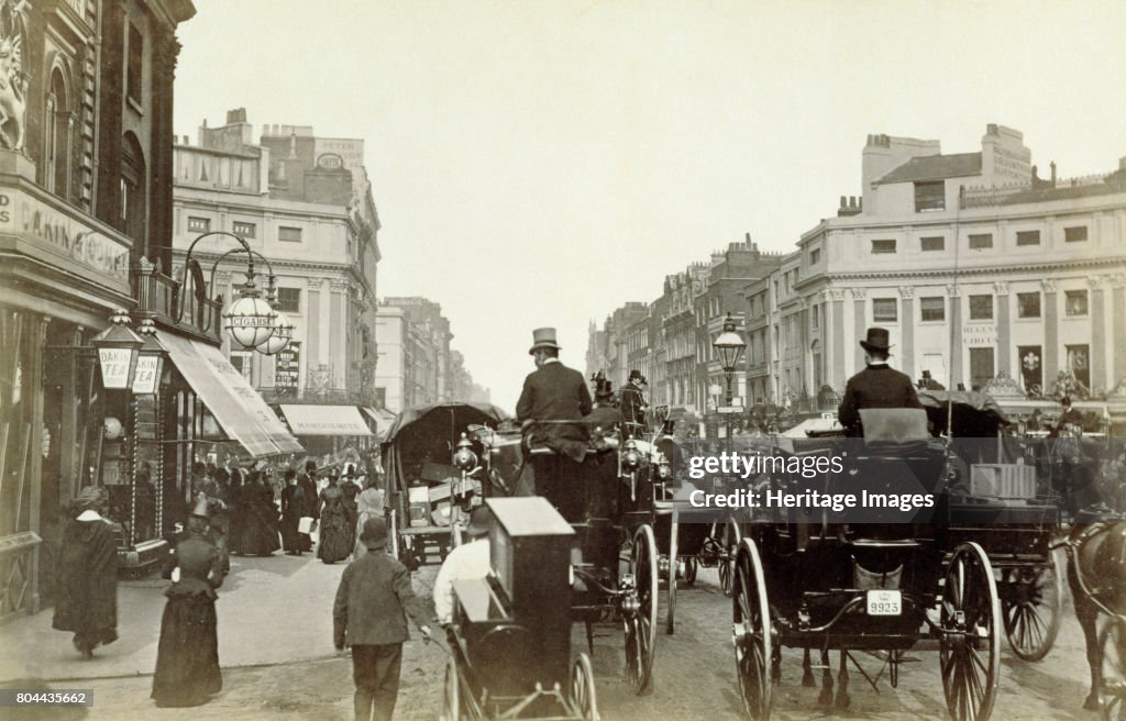 Regent Circus London circa 1880
