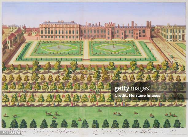 St James's Palace, London, 1730. Situated on the Mall just to the north of St James's Park, St James's Palace was commissioned by Henry VIII. It...