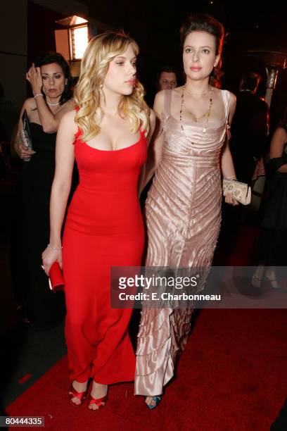 Scarlett Johansson and Vanessa Johansson