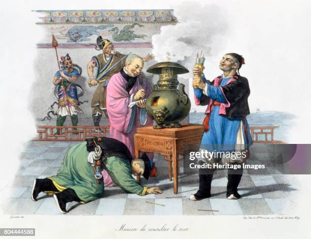 Way of Telling the Future', China, 1824-1827. Artist Mademoiselle Formentin.