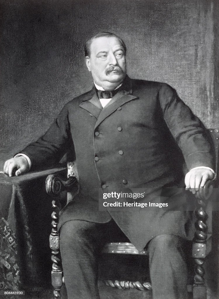 Grover Cleveland 22nd And 24th President Of The United States Of Americ