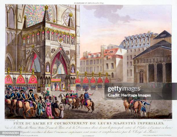 1804 pamphlet, détails sacre et couronnement de Napoléon (Notre-Dame) 1804 pamphlet, détails sacre et couronnement de Napoléon (Notre-Dame)