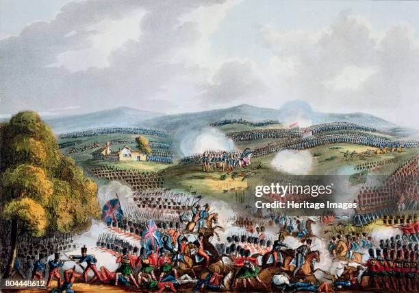 Battle of Quatre Bras, June 16th 1815'. Quatre Bras was a preliminary engagement to the Battle of Waterloo, fought two days before the main battle....