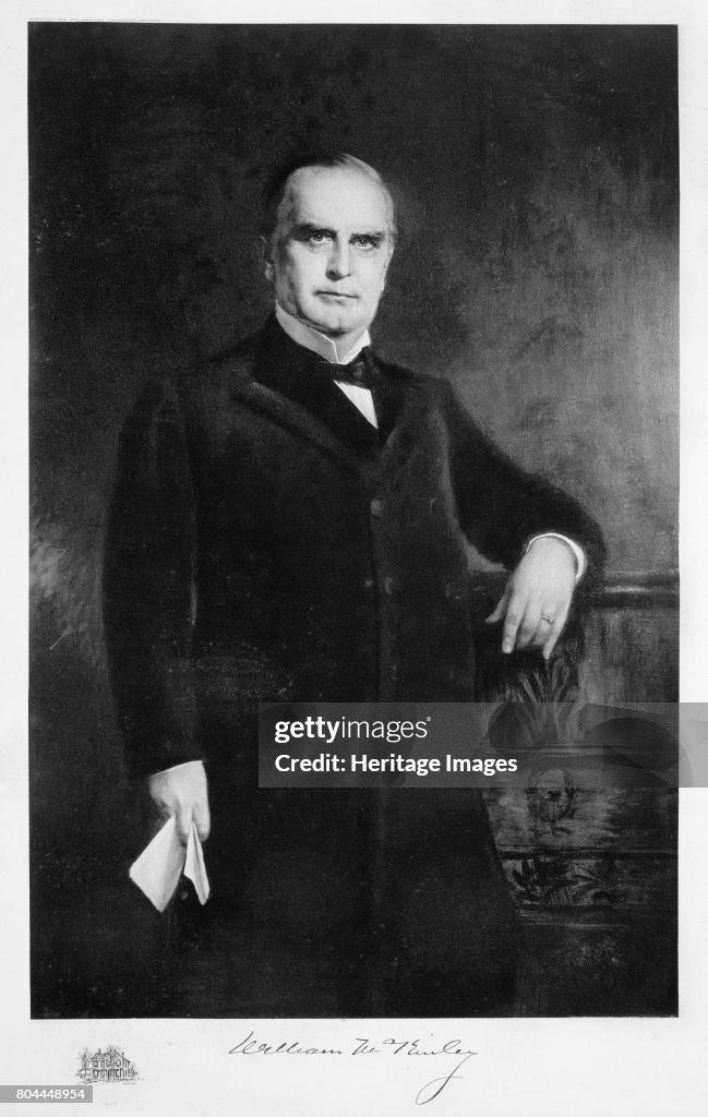 William Mckinley 25th President Of The United States 19th Century