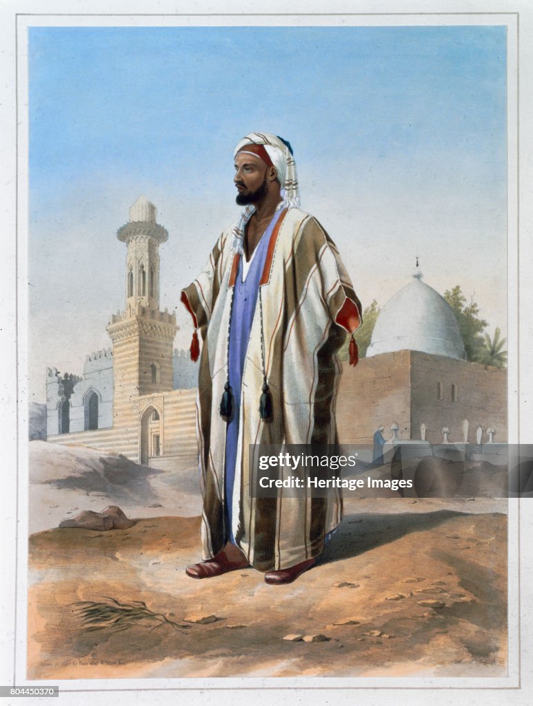 A Fellah Dressed In A Haba 1848