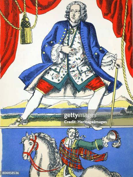 George II, King of Great Britain and Ireland from 1727, . The second Hanoverian king, George II's reign began in 1727. With a picture of Charles...