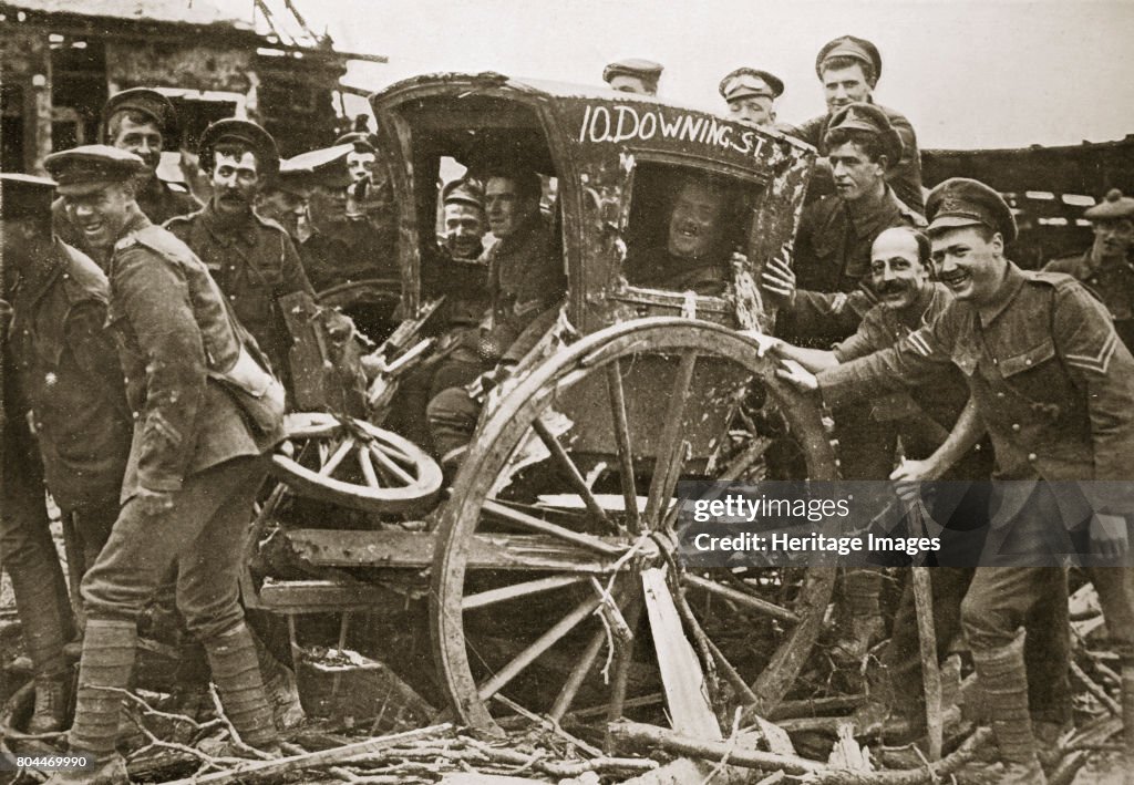 Moving Day In A Captured Village France World War I 1916