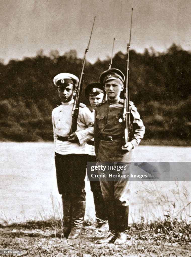 Alexei Tsarevich Alexei of Russia, aged 12, c1916. Alexei Nikolaevich... News ...