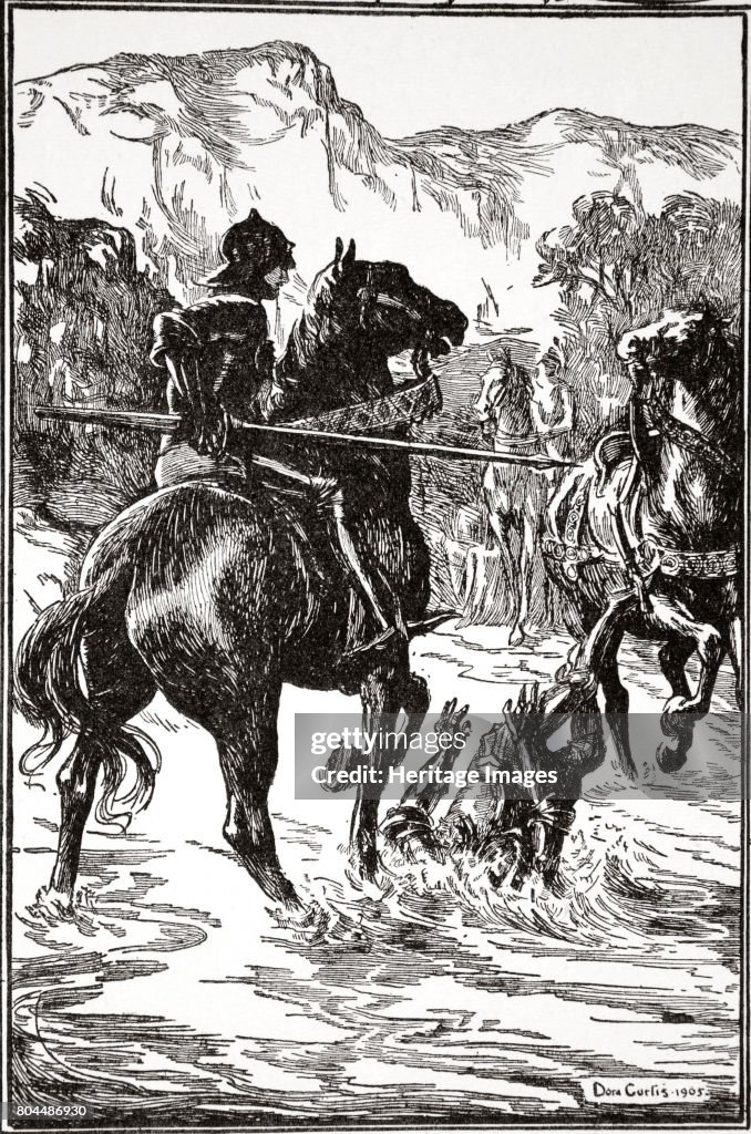 Struck Him Such A Blow' 1905