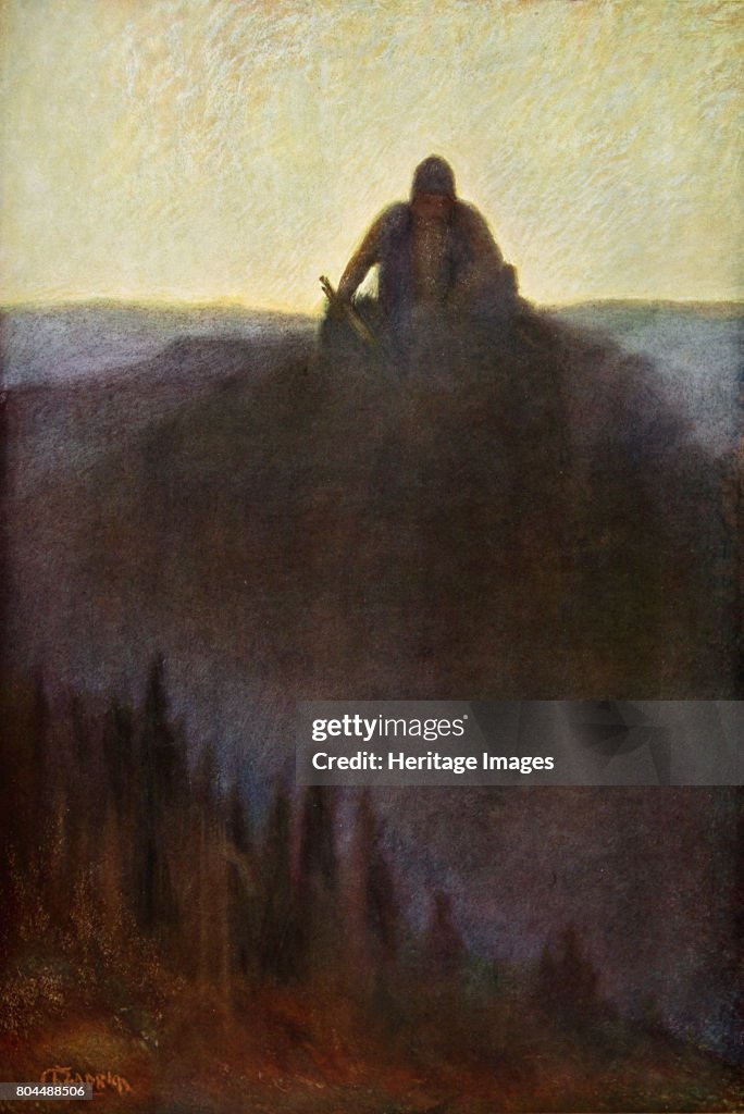 Wotan Waits In Valhalla For The End With His Broken Spear' 1906