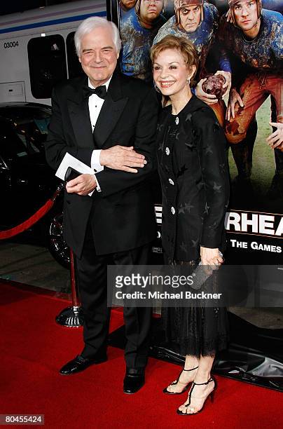 Nick Clooney and Nina Warren arrive to the premiere of Universal Pictures' "Leatherheads" held at Grauman's Chinese Theatre on March 31, 2008 in...