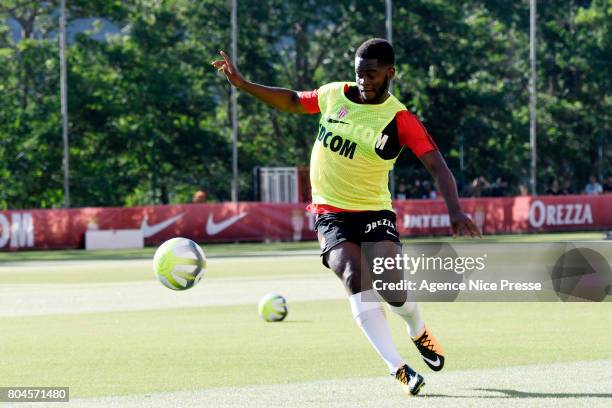 Jordy Gaspar of Monaco during training session of As Monaco on June 30, 2017 in Monaco, Monaco.