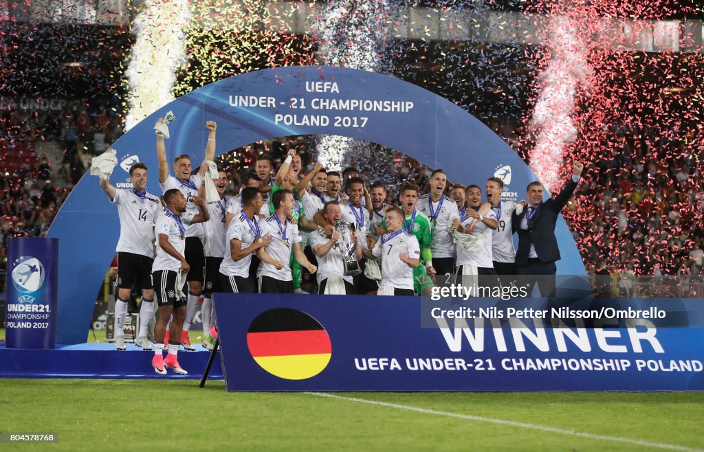 Germany v Spain - 2017 UEFA European Under-21 Championship Final